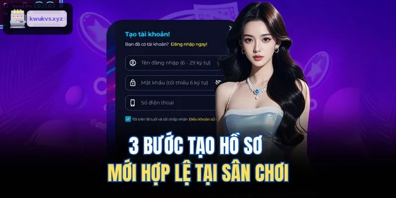 Hướng dẫn tạo hồ sơ mới chi tiết
